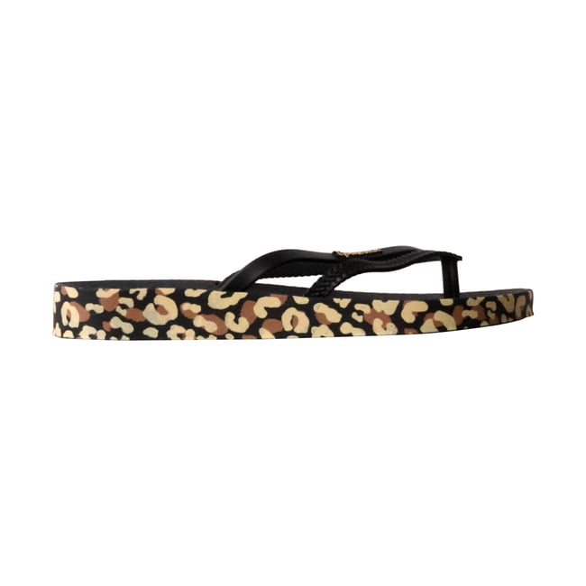 Tong Bossa Soft noir/jaune <span itemprop=