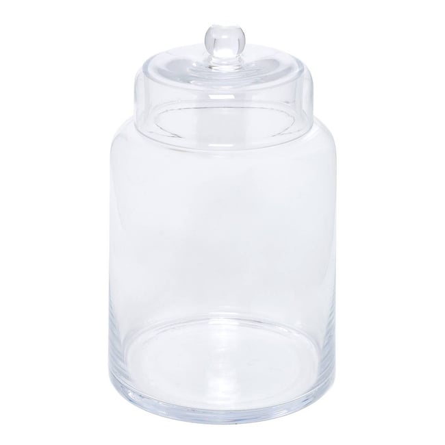Bonbonnière ronde AMBROISIA transparent <span itemprop=