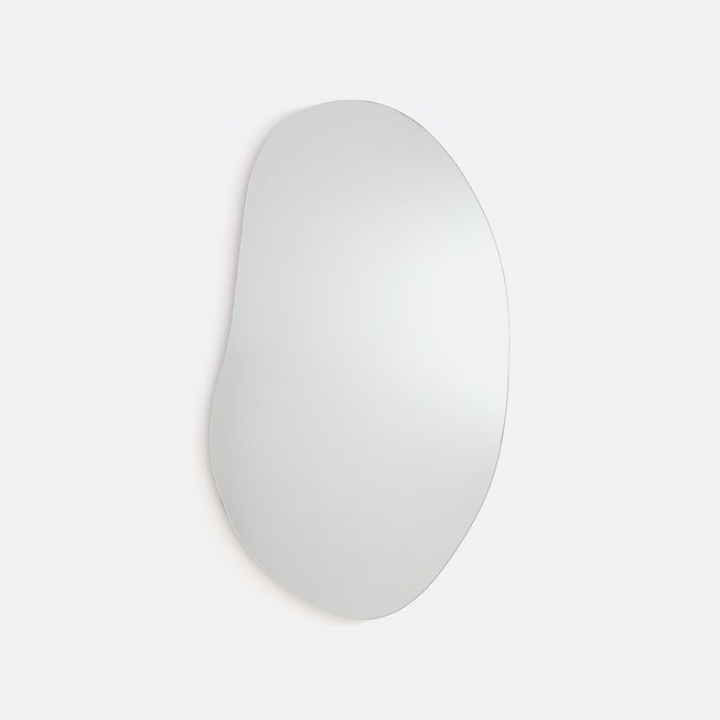 Miroir forme organique H85 cm, Biface Couleur transparent <span itemprop=