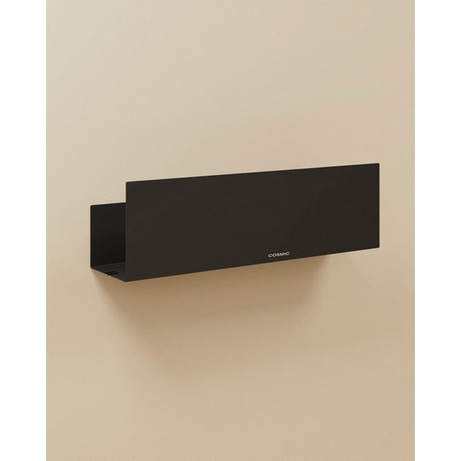 Porte-savon De Douche avec vis ou adhésif NOOK Couleur noir mat <span itemprop=