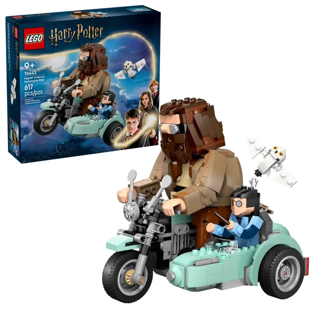 Harry Potter La balade en moto de Hagrid™ et Harry multicolore <span itemprop=