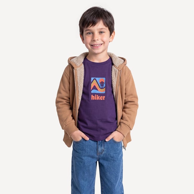 Sweat zippé à capuche, molleton doublé sherpa - LA REDOUTE COLLECTIONS