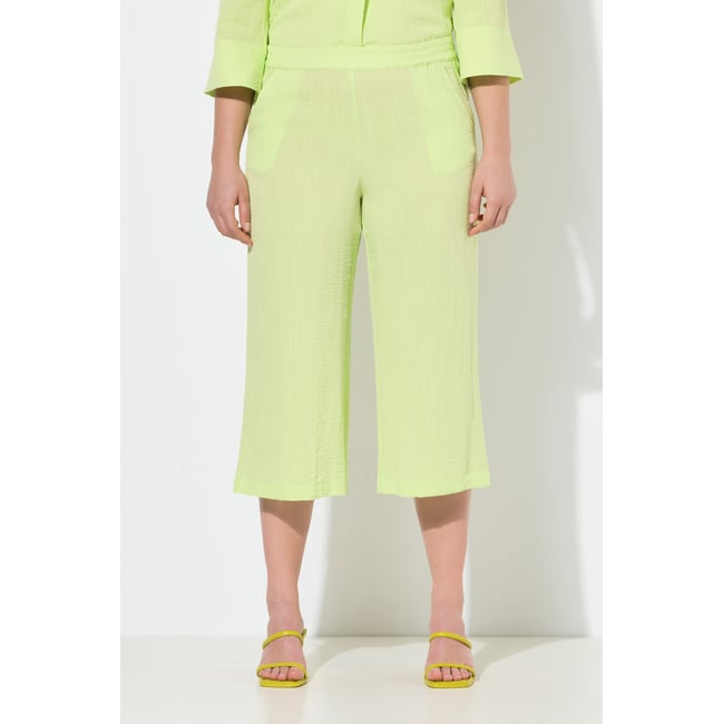 Jupe-culotte à taille élastique. Jambe large - ULLA POPKEN