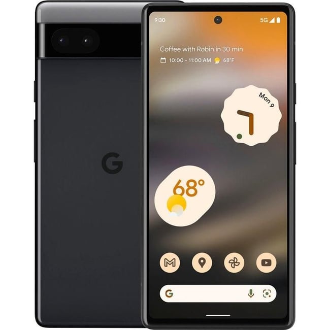 Smartphone Google Pixel 6a noir - parfait état <span itemprop=