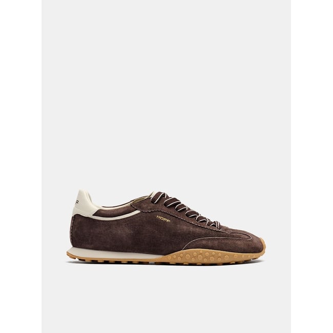 Zapatillas de piel BRIDGE FL CHOCOLAT marrón <span itemprop=