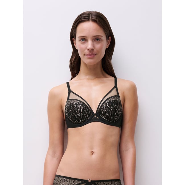 Soutien-gorge coques plongeant ELECTRA fierce leo <span itemprop=