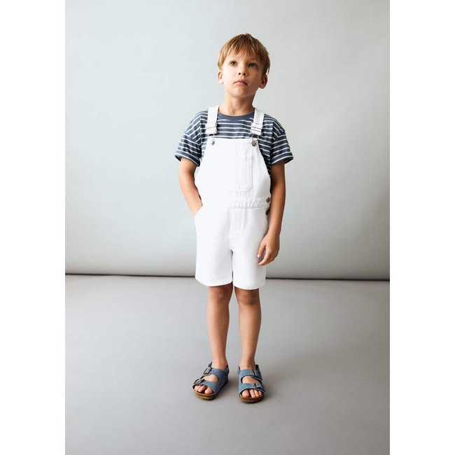 Salopette courte en jean - MANGO BABY