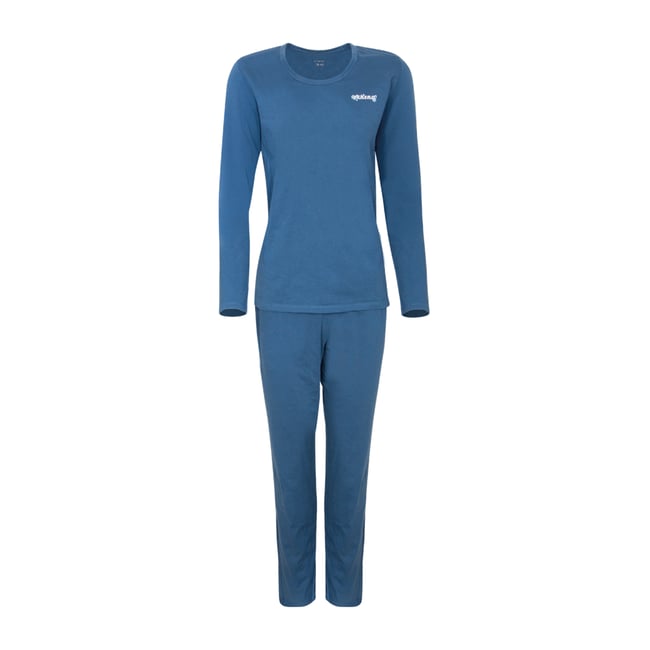 Pyjama long MY PETIT PRIX bleu lavande <span itemprop=