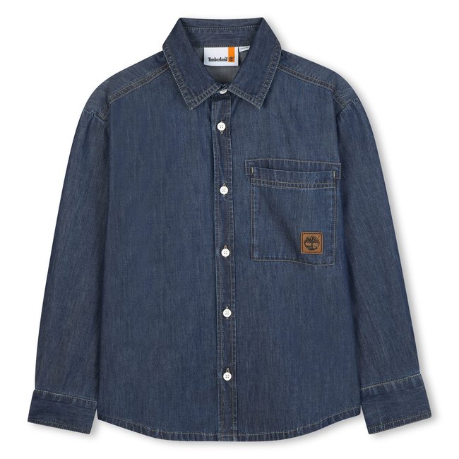 Chemise à jeans denim blue <span itemprop=