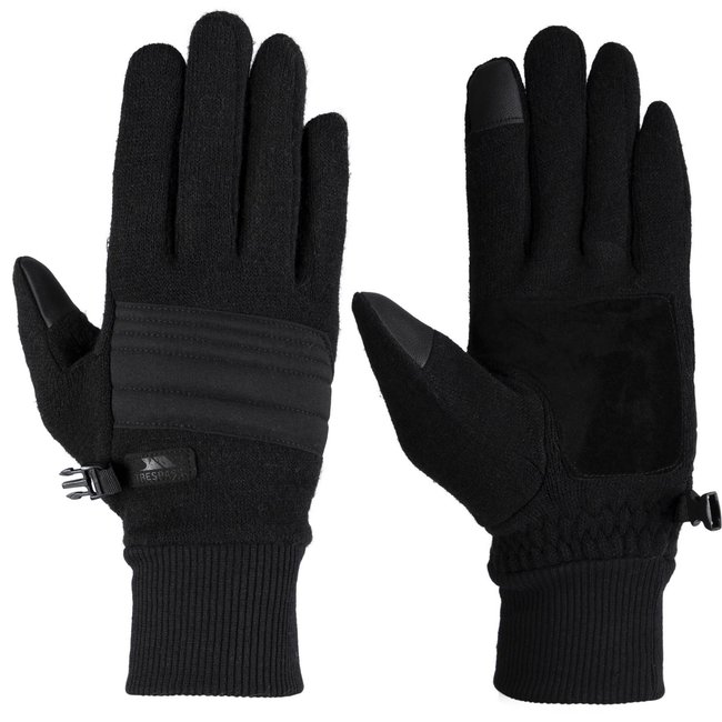 Gants de ski DOUGLAS noir <span itemprop=