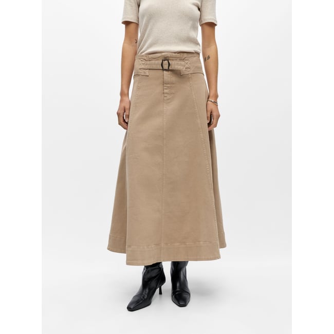 Jupe En Jean blanc - humus1 <span itemprop=