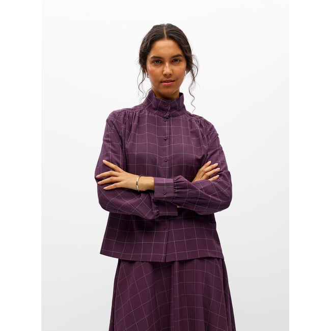 Chemise violet - plum perfect1 <span itemprop=