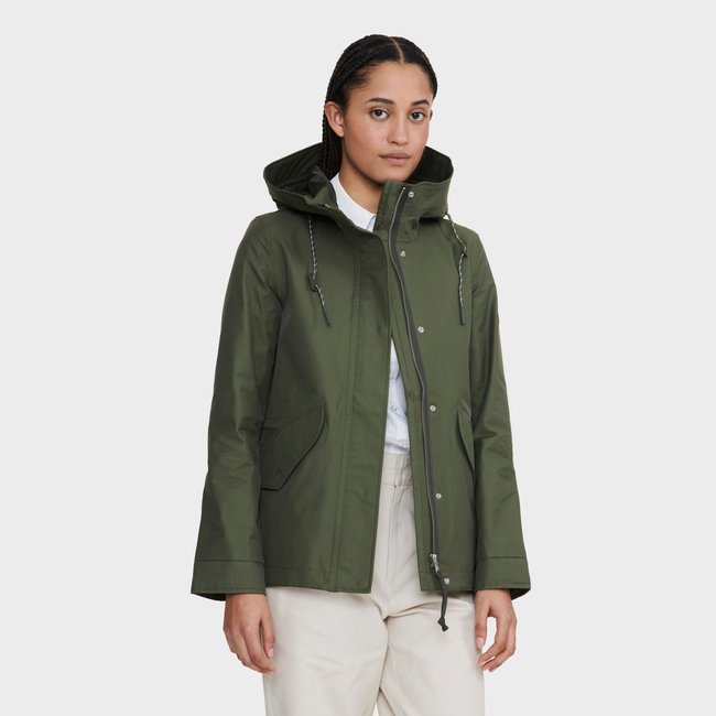 Parka courte MTD®, à capuche  kaki <span itemprop=