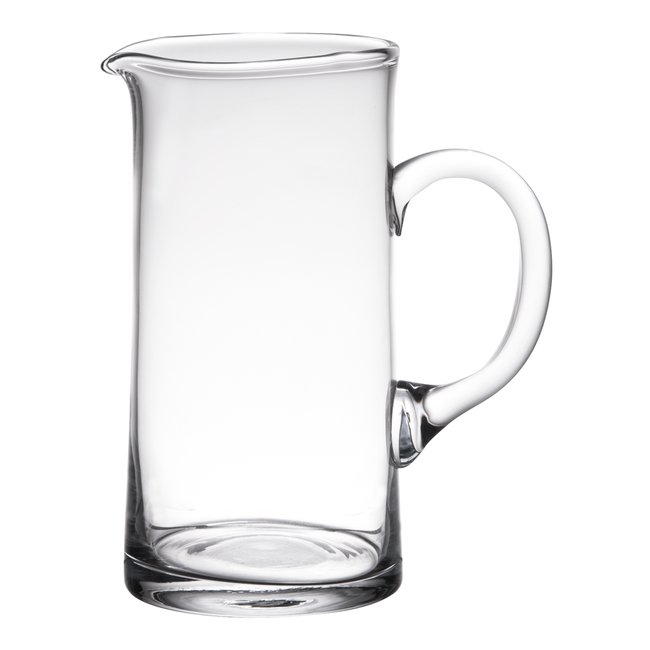 Pichet 1 l en verre Couleur transparent / cristal <span itemprop=