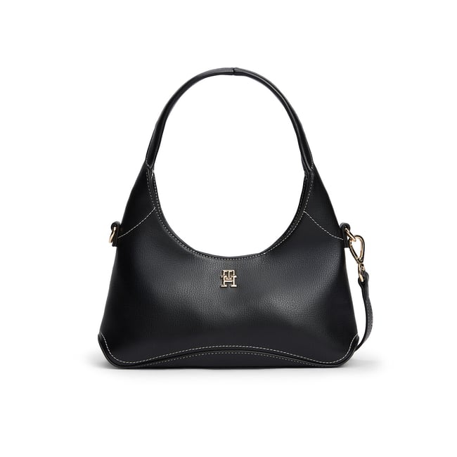 TH Everyday Hobo Bag, black, TOMMY HILFIGER