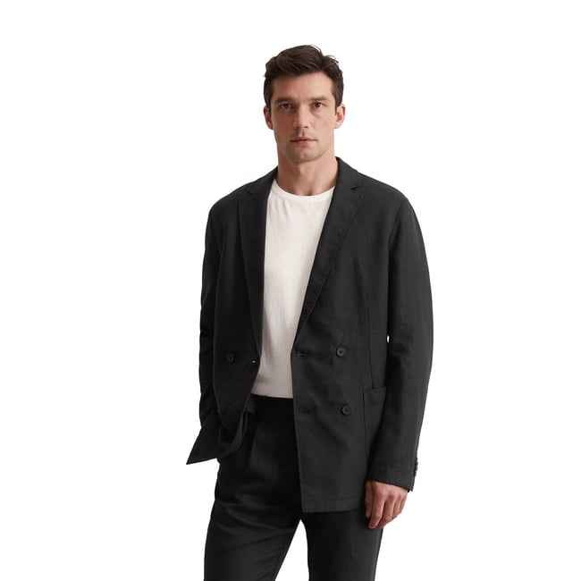 Veste en lin shaped en pur lin - MARC O'POLO