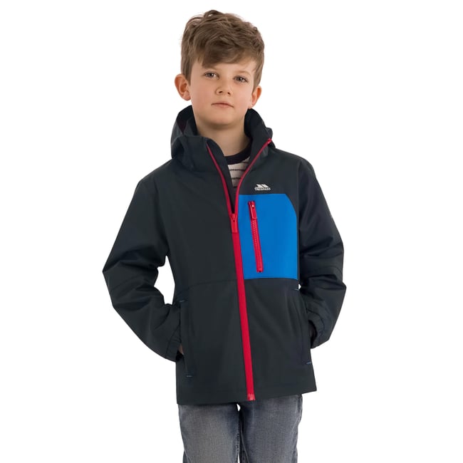 Veste imperméable EVANDOR noir <span itemprop=