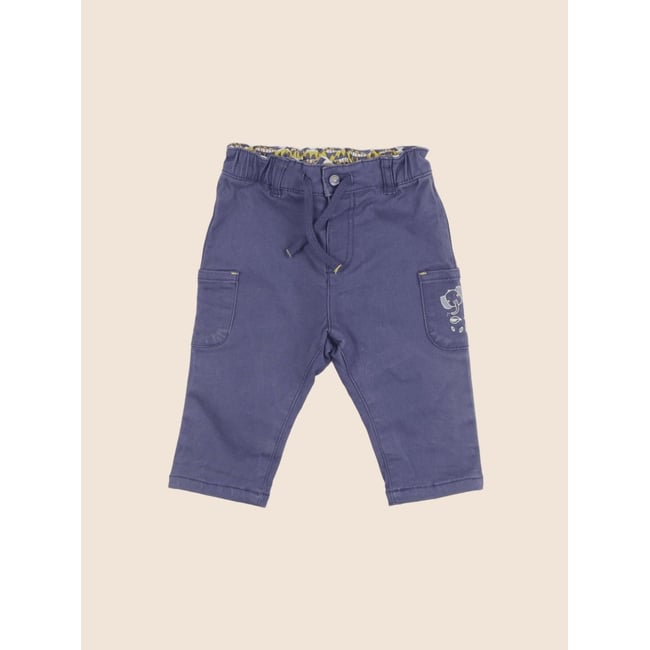 Pantalon - Etat satisfaisant bleu <span itemprop=