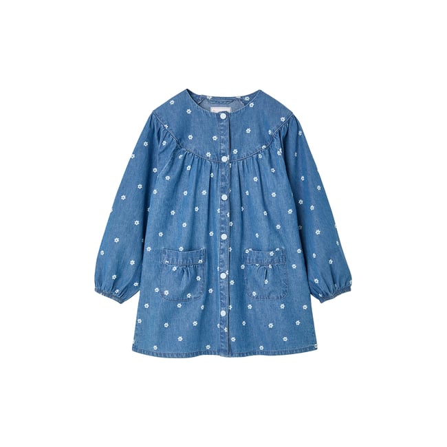 Tablier bleu jean <span itemprop=