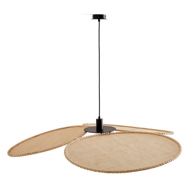 Lámpara de techo Canopée modelo grande, diseño de E. Gallina natural <span itemprop=