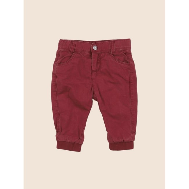 Pantalon - Etat satisfaisant rouge <span itemprop=