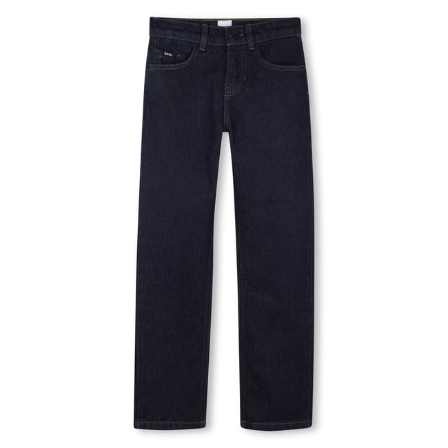 Jean coupe regular rinse wash <span itemprop=