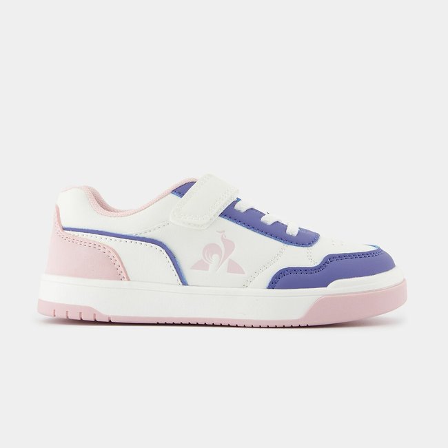 Baskets Court Breaker blanc/violet/rose <span itemprop=
