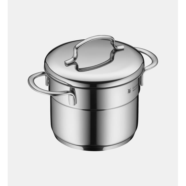 Faitout haut ø12 cm 1l argenté <span itemprop=