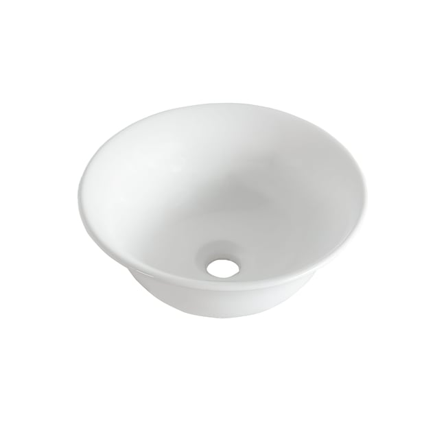Vasque à poser en porcelaine, CHARM Couleur blanc <span itemprop=