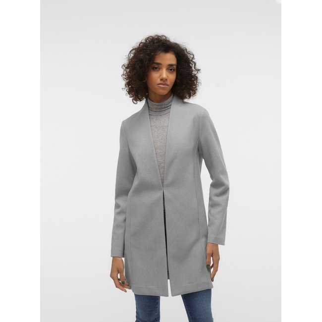 Manteau VERO MODA grise - light grey melange <span itemprop=