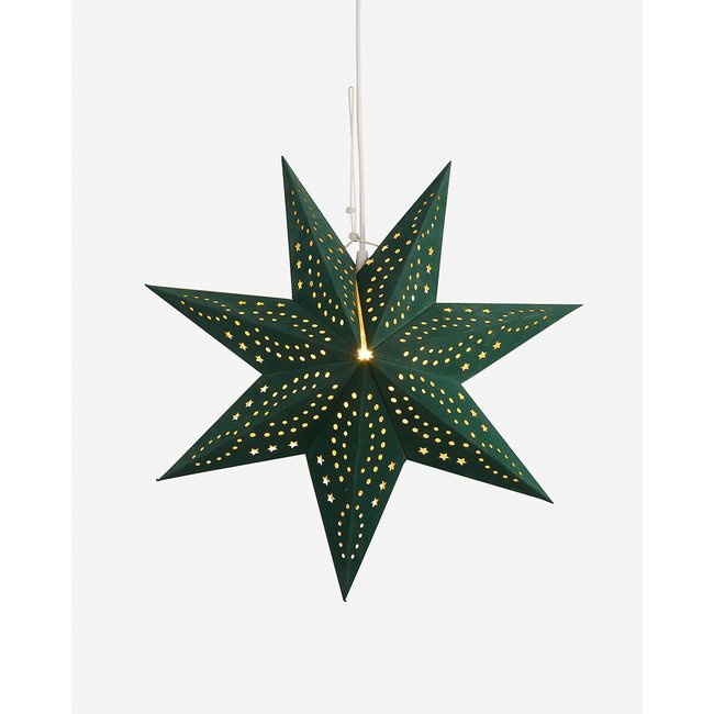 Green Flock Star Pendant Light, green, SO'HOME