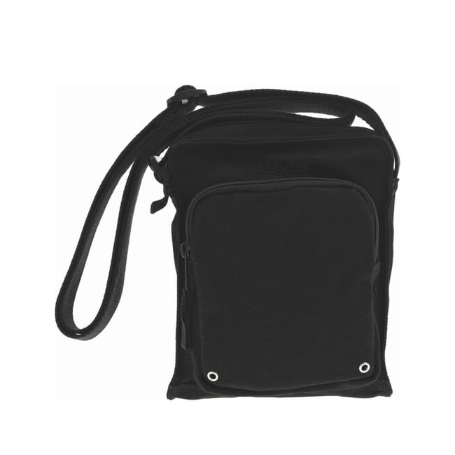 Sacoche homme noir noir <span itemprop=