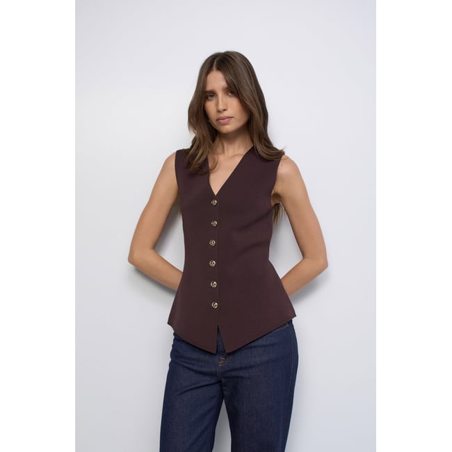 GILET EN MAILLE - SALSA JEANS