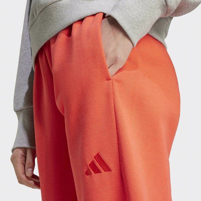 Wijde joggingbroek all seazon graphic rood Adidas Sportswear La Redoute