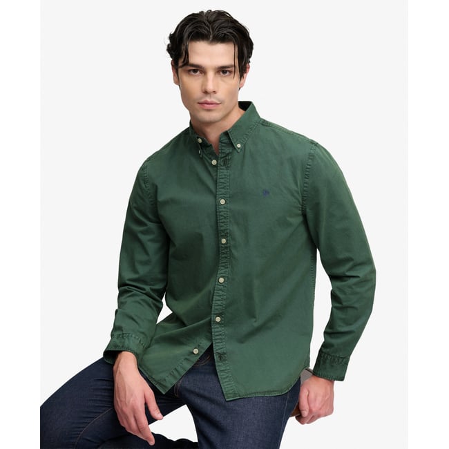 Chemise Manches Longues Coupe Décontractée - SUPERDRY