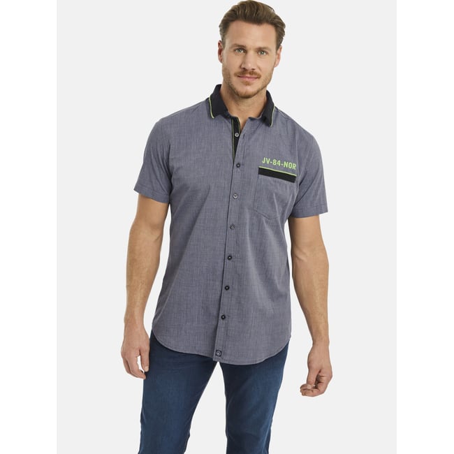 Chemise Homme Jan Vanderstorm Knutheim – Grandes Tailles Jusqu’à 7XL, 100% Coton | Coupe Comfort Fit, Manches Longues - 11