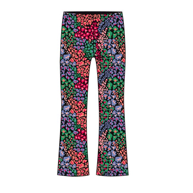 Legging imprimé multicolore <span itemprop=
