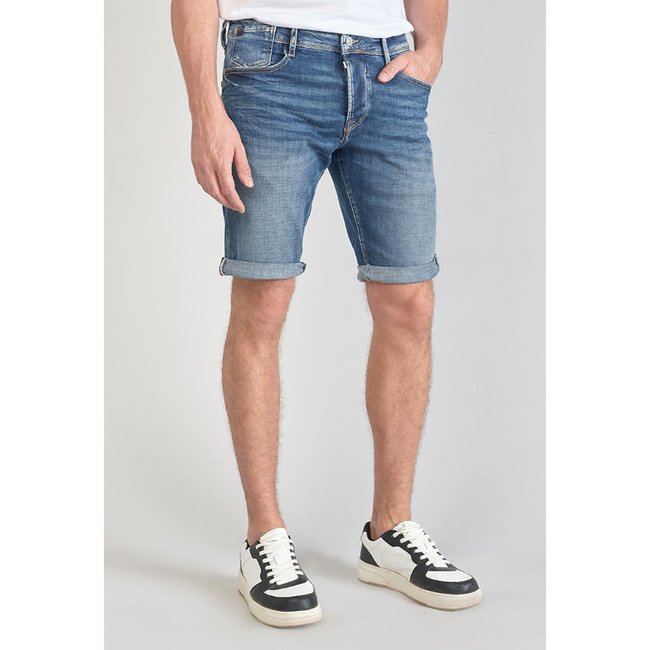 Jeans-Shorts blau <span itemprop=
