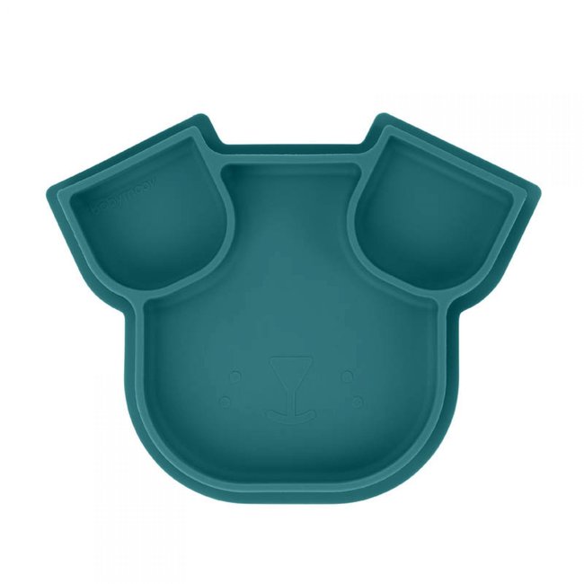 Assiette en silicone Isy Chien chien <span itemprop=