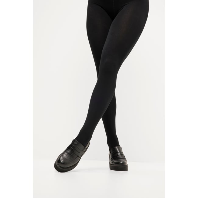 Collants thermique, chauds et élastiques noir <span itemprop=