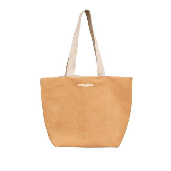 Tote bag lila camel <span itemprop=
