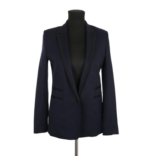Blazer en laine - Très Bon État marine <span itemprop=