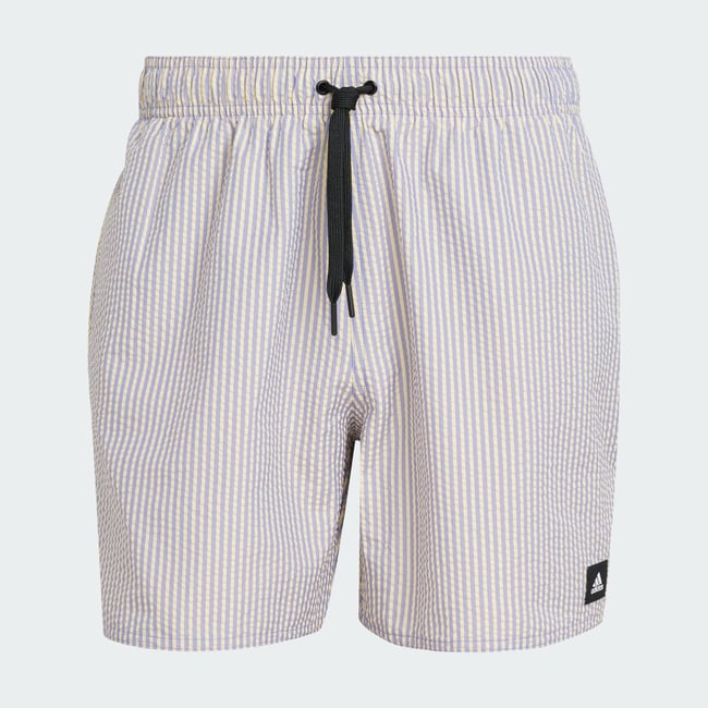 Short de bain court Stripey Classics cobalt blue / black <span itemprop=
