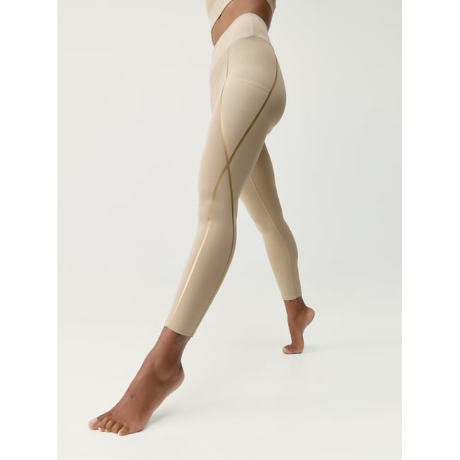 Legging de sport 7/8 Performance GOLD beige <span itemprop=