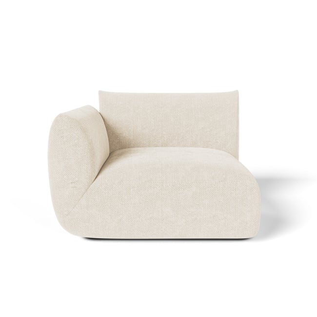 Module d'angle gauche velours chenillé en velours chenillé NOOMA - SIA HOME