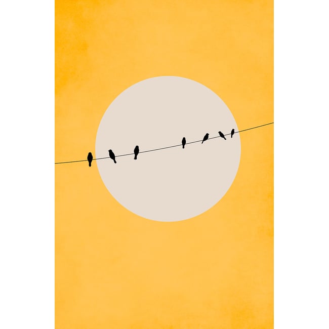 Tableau abstrait depart electrique - HEXOA