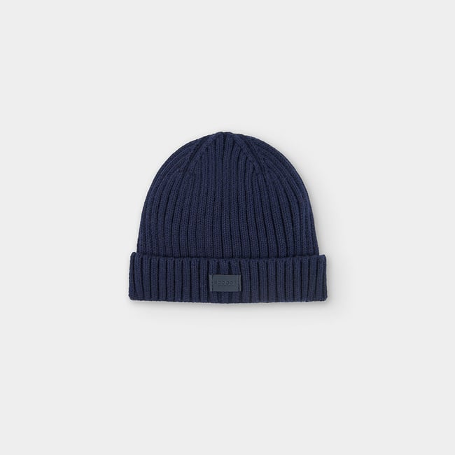 Bonnet bébé bleu <span itemprop=