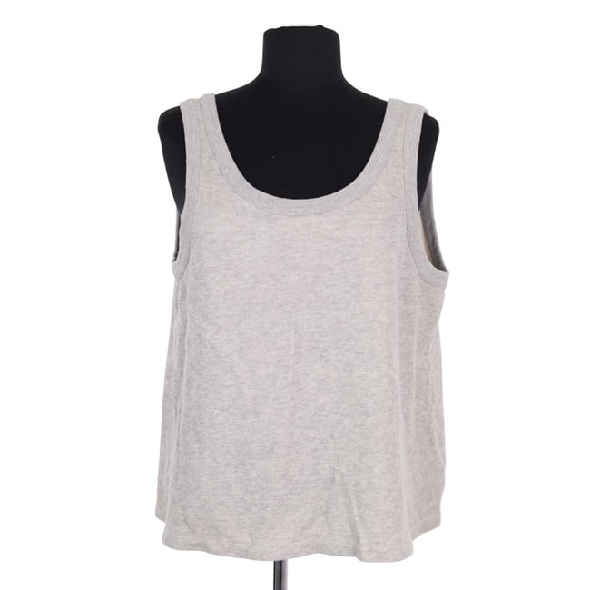 Top sans manche - Très Bon État gris <span itemprop=
