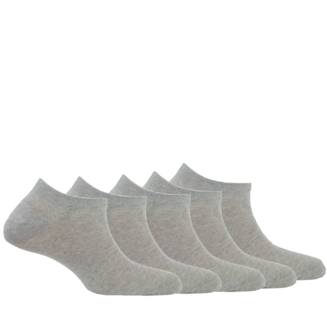 Lot de 5 paires d'invisibles homme en polyester - KINDY