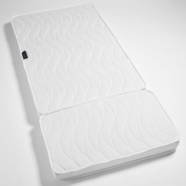 Matelas évolutif 90x140 à 90x190cm Couleur blanc <span itemprop=